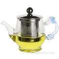 เหยือกแก้วใส Borosilicate Airtight Lid Glass Teapot